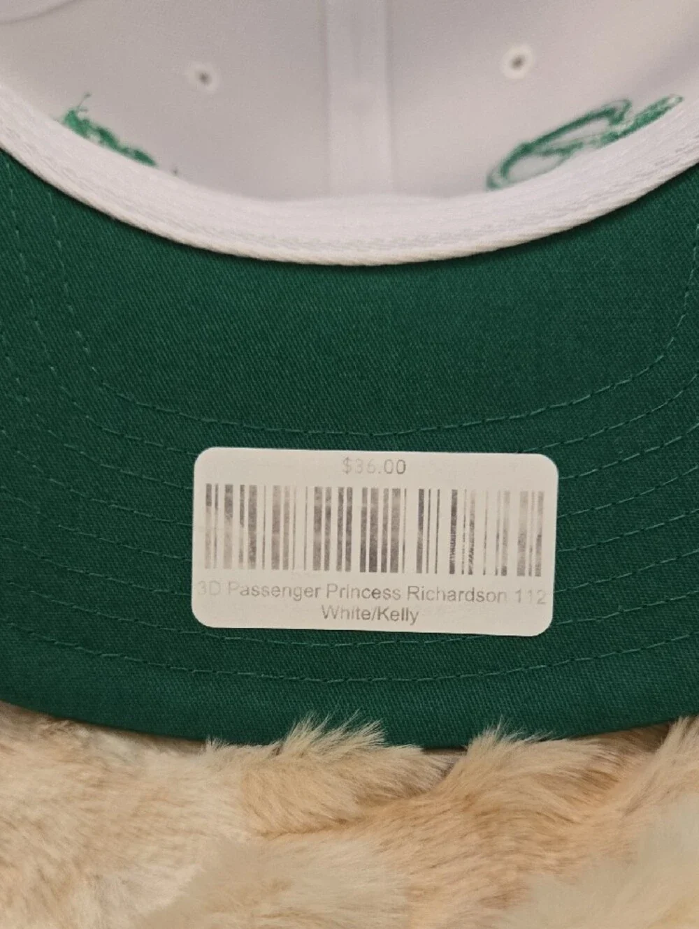 Passenger Princess Trucker Hat - White & Green by